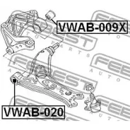 ����������� ��������� ������ | ����� ����/��� | Febest VWAB020 VWAB020 ����