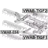 ����������� ������ ������� ��������� | ��� ����/��� | Febest VWAB034 VWAB034 ����