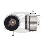 ����� ����� ��� GM AVEO/Cruze/Astra H/Astra J/Insignia 04- 1.6-1.8 Gates T43143 T43143 ����