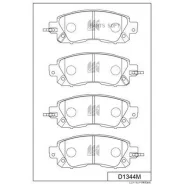 ����� ������� D1344MH ������� ��������� �������� Nissan Altima (L33) D1344M Kashiyama D1344M D1344M ����