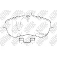 ������� ��������� MB W204/W212 07- �����. NIBK PN0452W PN0452W ����