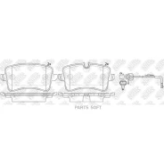 ������� ��������� AUDI A4/A5/Q5 07- ����. NIBK PN0478W PN0478W ����