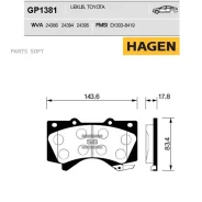 ������� ��������� Toyota LAND Cruiser 200 08- �����. Sangsin Brake GP1381 GP1381 ����