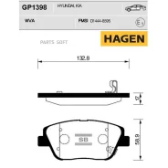 ������� �������� Hyundai Sonata VI, KIA Optima GP1398 Sangsin Brake GP1398 GP1398 ����