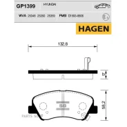 ������� �������� Hyundai Solaris 2010- GP1399 Sangsin Brake GP1399 GP1399 ����