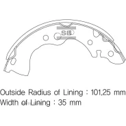 ������� ��������� ���. Nissan Almera Classic/N16 00-/Bluebird 00-05/Sunny 00-03 SA131 Sangsin Brake SA131 SA131 ����