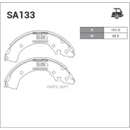 ������� ��������� ���. Hyundai GETZ 1.1-1.6 02- c ��� (D 203mm) SA133 Sangsin Brake SA133 SA133 ����