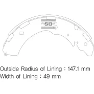 ������� ��������� �������� Mitsubishi L200 2.5Di-D 05 SA171 Sangsin Brake SA171 SA171 ����