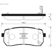 ������� ��������� Hyundai H1 02-/iX55 3.0 08-/KIA Carnival 06- ������ SP1192 Sangsin Brake SP1192 SP1192 ����