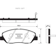 ������� ��������� Hyundai Santa FE (CM)/(SM) 05-/KIA Sorento (XM) 09- �������� SP1246 Sangsin Brake SP1246 SP1246 ����