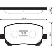 ������� ��������� �������� Toyota Avensis Verso 2.0VVT-i/2.0D4-D 01 SP1373 Sangsin Brake SP1373 SP1373 ����