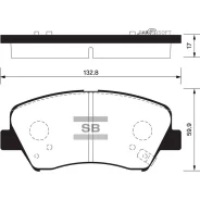 ������� ��������� Hyundai i30/Elantra 11-/CEED 12- �������� SP1400 Sangsin Brake SP1400 SP1400 ����