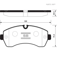 ������� ��������� Mercedes-BENZ Sprinter 06/Crafter (5�) 06 �������� SP1425 Sangsin Brake SP1425 SP1425 ����