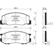 ������� ��������� �������� Toyota Previa 2.4i 4WD 97-00 SP1433 Sangsin Brake SP1433 SP1433 ����