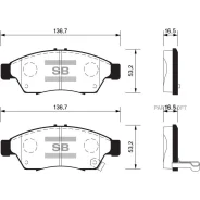 ������� ��������� Suzuki Liana 02 �������� SP1541 Sangsin Brake SP1541 SP1541 ����