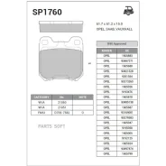 ������� ��������� �������� Opel Omega A/B/Vectra � 1.6-2.2DTi 87-03 SP1760 Sangsin Brake SP1760 SP1760 ����