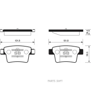 ������� ��������� FORD Mondeo 3 00-07 ����. Sangsin Brake SP2095 SP2095 ����