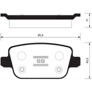 ������� ��������� FORD Galaxy/Mondeo/S-MAX/Volvo S80/XC70/Freelander 06- ������ SP2101R Sangsin Brake SP2101R SP2101R ����