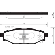 ������� ��������� �������� Subaru Legacy IV 2.0i/2.5 I/Outback 2.5i 03 SP2118 Sangsin Brake SP2118 SP2118 ����