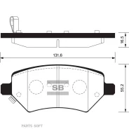 ������� ��������� Chery A5/G5 �������� SP2134 Sangsin Brake SP2134 SP2134 ����