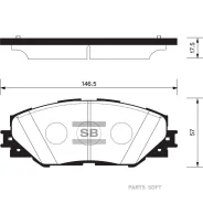 ������� ��������� �������� Toyota RAV IV 2.0VVT-i/2.2D-4D 06 SP2138 Sangsin Brake SP2138 SP2138 ����