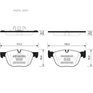 ������� ��������� �������� BMW X5 E70 3.0 07 SP2172 Sangsin Brake SP2172 SP2172 ����