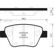 ������� ������ Skoda Octavia (1Z/5E) SP2314 Sangsin Brake SP2314 SP2314 ����