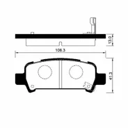 ������� ��������� ������ CTR CKSU-3, GK0990 �������� 26696-AE000 26696AE000 ����