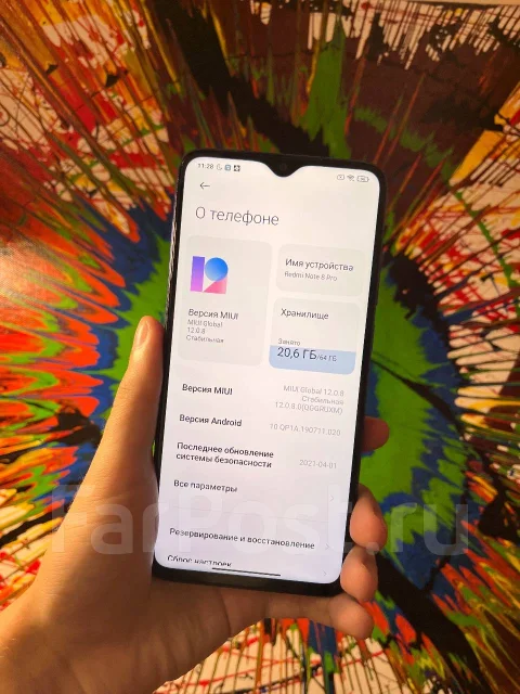 Xiaomi Redmi Note 8 Pro. �/�, 64 ��, �����, 3G, 4G LTE, Dual-SIM ����