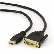 ������ �������������� HDMI-DVI 1,8� Gembird\Cabelexpert CC-HDMI-DVI-6 1.8�, ������, Single Link, � ����