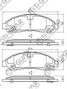 ��������� ������� �������� /�������� /�������� 4 �� /TI-GUAR ��� Isuzu D-MAX ELF III NKR8# NKQ8#; TG-2701; (PN4801) 89040317 898051114 Ti-Guar 2701 ��...