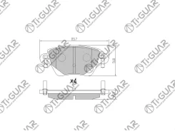 ��������� ������� TG-3386/PN0194* Ti�GUAR Tiguar TG-3386 TG3386 ����