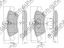 ��������� ������� �������� /�������� /�������� 4 �� /TI-GUAR ��� Mercedes Sprinter 1995-2006; TG-5512; (PN0301) 0024203920 0024209920 5512 ����
