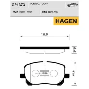 ������� �������� Toyota Avensis Verso 01-09 GP1373 Sangsin Brake GP1373 GP1373 ����