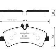 ������� ��������� MB Sprinter 06- ����. Sangsin Brake SP1426 SP1426 ����