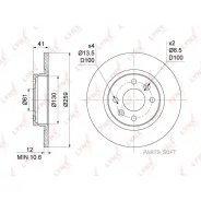 ���� ��������� ��������������� (259x12) | ����� ����/��� | LADA Largus Lynxauto BN-1123 BN1123 ����
