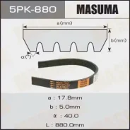 ������ ���������� 5PK-880-m ��� Toyota Subaru Isuzu ������������� Masuma ����� 809218150 809218300 90916-02186 90916-02187 90916-02297 5PK-880 ������...