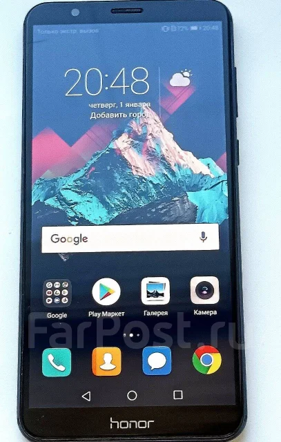 Honor 7X. �/�, 64 ��, �����, 4G LTE ����