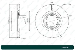 ���� ��������� ������������� G-brake GR-21247 GR21247 ����