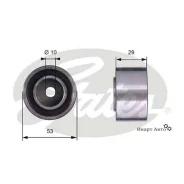 ����� ���������� ����� Gates T42059 (7786-21352) T42059 ����