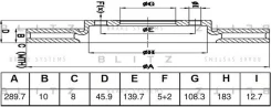 ���� ��������� ����� Suzuki Jimny/Samurai/Vitara 88- Blitz BS0550 BS0550 ����