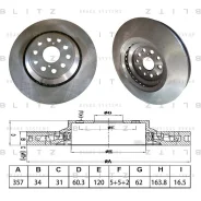 ���� ��������� �������� ������������� Lexus LS 06- Blitz BS0623 BS0623 ����