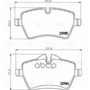 ������� ��������� �������� �������� MINI Countryman R60 (2010-2016) [178Triallipf4190] PF4190 ����