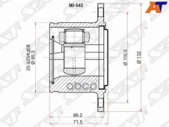 ���� (�������/ ������/ �����) Mitsubishi Delica 89-07 / Pajero 81-00 [178Satmi542], ������ �������� MI542 ����