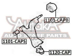 ����������� ������ �������� ������ � ����������� | ����� ����/��� | Chevrolet/ Captiva 2006-OPEL/ Antara 2006- [178ASVA1101CAPB] 1101CAPB ����