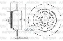 ���� ��������� ���. Volvo S80 II / V70 II / V70 III 00 - (���. ������) Patron ���. PBD4844 PBD4844 ����