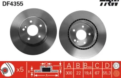Df4355_���� ��������� ��� df4355 TRW DF4355 ����