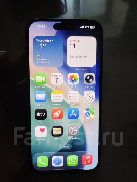 Apple iPhone 15 Pro. �/�, 256 ��, �����������, 4G LTE, 5G, NFC ����