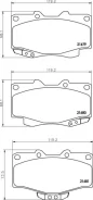 ������� ��������� Nisshinbo PF-1219, �������� PF1219 ����