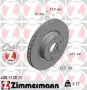 ���� ��������� ! �����. 312x28/64-5x112 MB W211 3.0/3.2/3.5CDi 02 Zimmermann 400.3620.20 400362020 ����